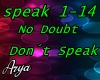 No Doubt Dont Speak
