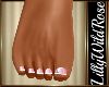 LWR}Pink Nails Feet