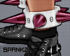 !!S Ankle Spike Magenta