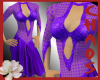 {C}Purple Dance Dress