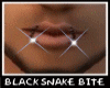 Snake Bite Rings Blk [M]
