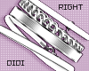 !!D Braces White Right