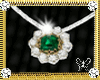 Necklace emerald