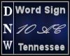 Word Sign 10 AC