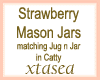 Strawberry Juice Jars