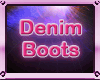 Denim Boots