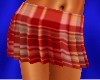 (N) short pleated skirt