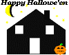 Animated halloween-Black