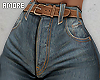 $ Jeans + Belt RL
