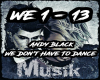 Andy Black - We Don’t