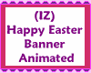 (IZ) Happy Easter Banner