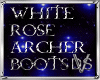 White Rose Archer Boots