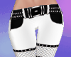 Pants black/white RL