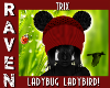 Trix LADYBUG HAT!