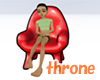 :G: Cute throne chair