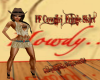 PF Cowgirl Fringe Skirt