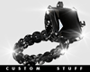 All Black Diamond Ring