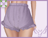 Ruffle Shorts Lavender