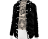 Black Pattern hoodie