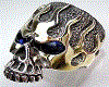 (HPM) Bronze skull