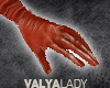 V| RV Cognac Long Gloves