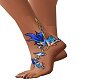 fairy foot tattoo