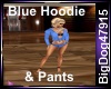 [BD] BlueHoodie&Pants