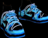 Baby Blue Splatter Dunks