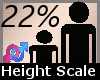 Height Scaler 22% F