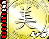 BEAUTIFUL Kanji Coin lrg