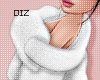 !!D Fur Coat White