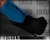 !H! Suede Shoes Blue