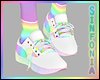 Pastel Rainbow Sneakers