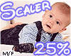 25% Baby Scaler