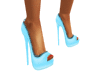 =pF= blue shoes