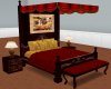 Antique Canopy BedSet