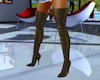 Brown RL Thigh Boots