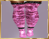 B4 Pink Glitter Boots