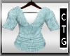 CTG TEAL CASHMERE TOP