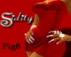 Red Corded Sidity Fit