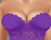 Lace Corset Purple