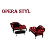 opera Antique seats set
