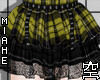 空Lace Skirt Yellow空