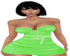 Sxy Green (L) Club Dress