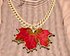 Linda leaf necklace