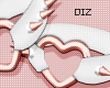 !!D Knee Spikes Peachy