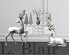 Winter Sideboard Decor