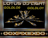 Gold Lotus Dj Light