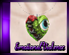 ZombieLove Necklace Grn