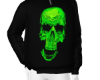 JS | Green Skull Hoodie